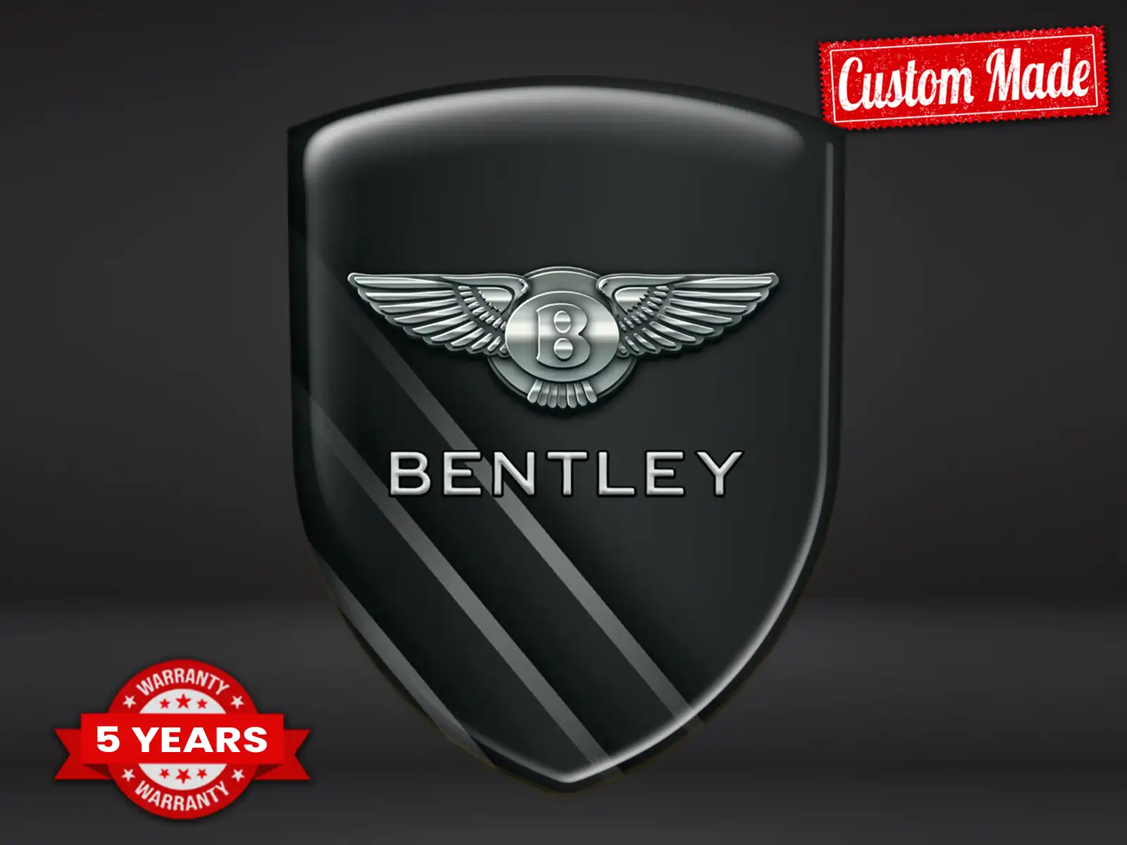 Bentley Wasserfester Sticker Hochwertig Premium Professionell